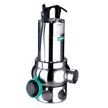 Pompe submersible pour eaux chargées en acier inoxydable WSD