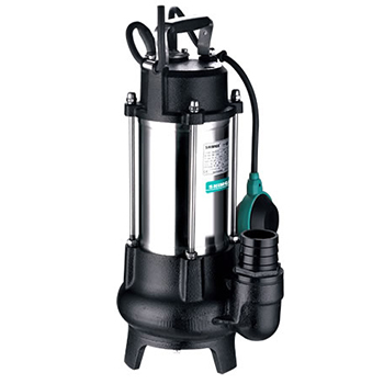 Pompe submersible pour eaux chargées en acier inoxydable WVSD